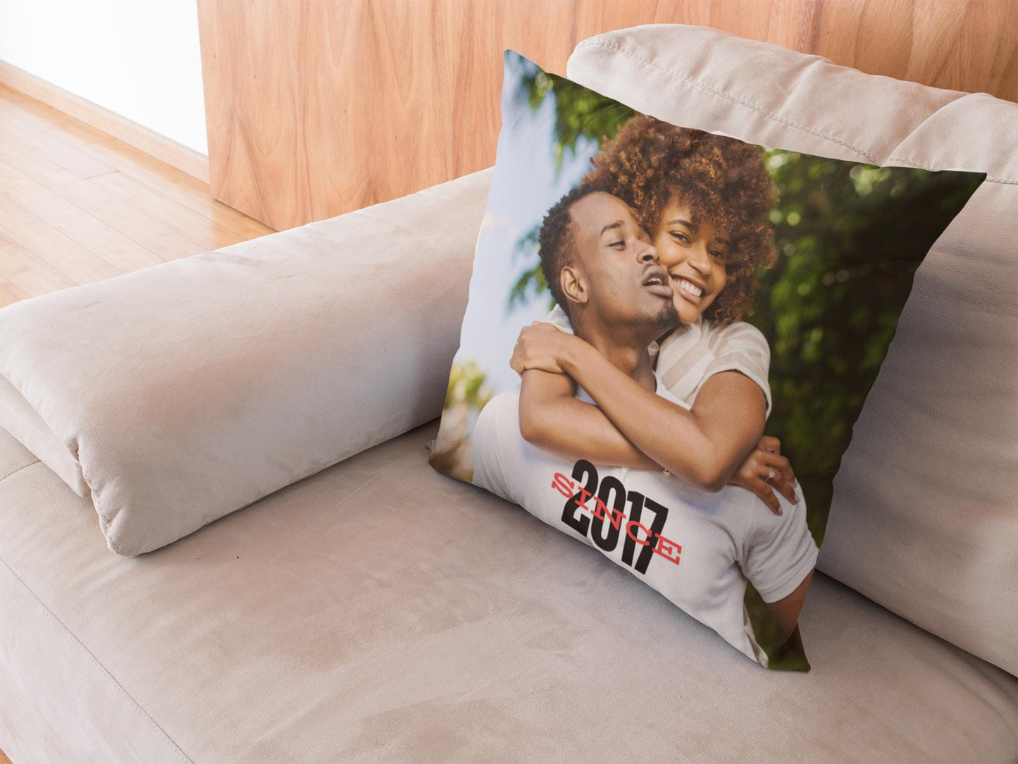 Personalized Anniversary Pillow
