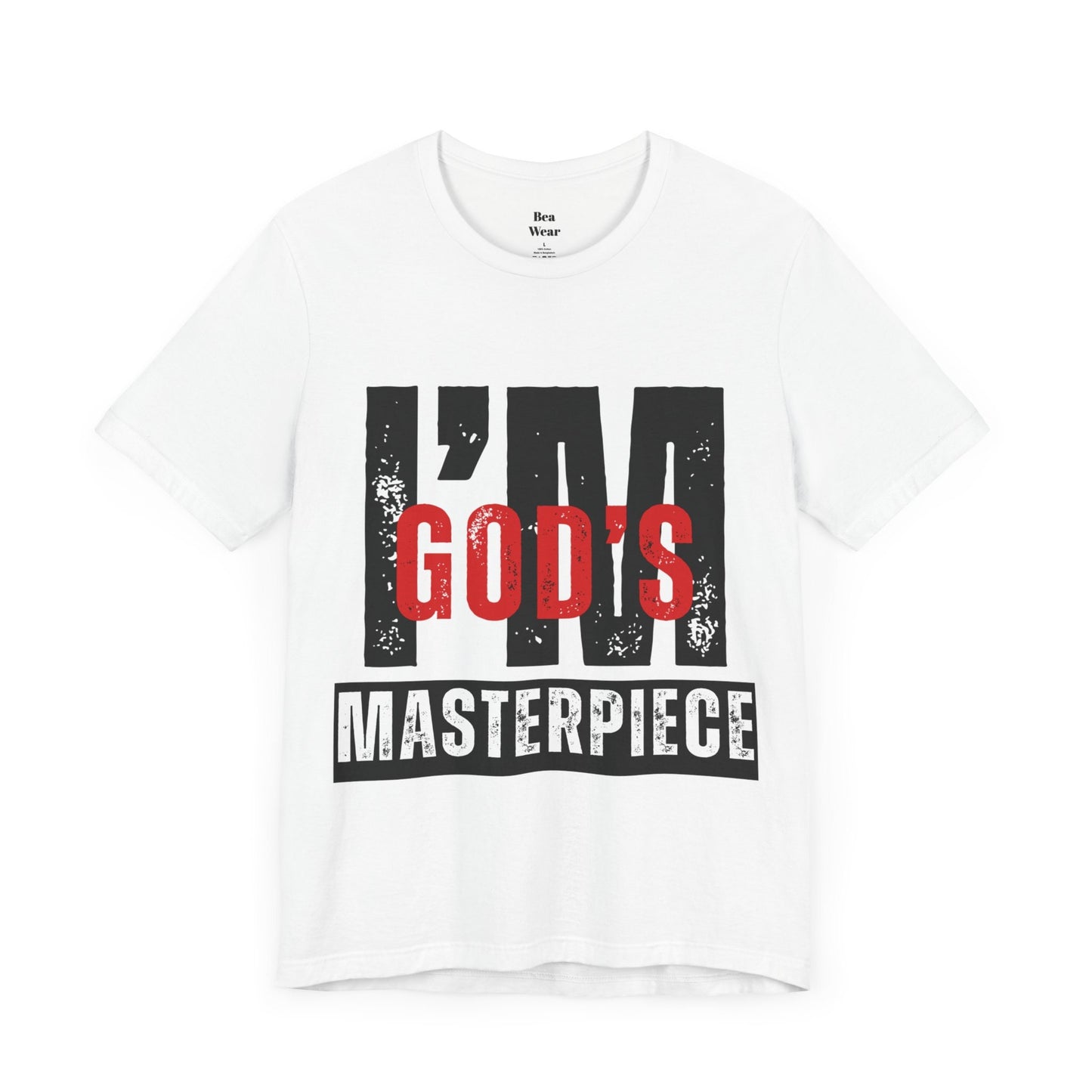 I'm God's Masterpiece Unisex Jersey Short Sleeve Tee