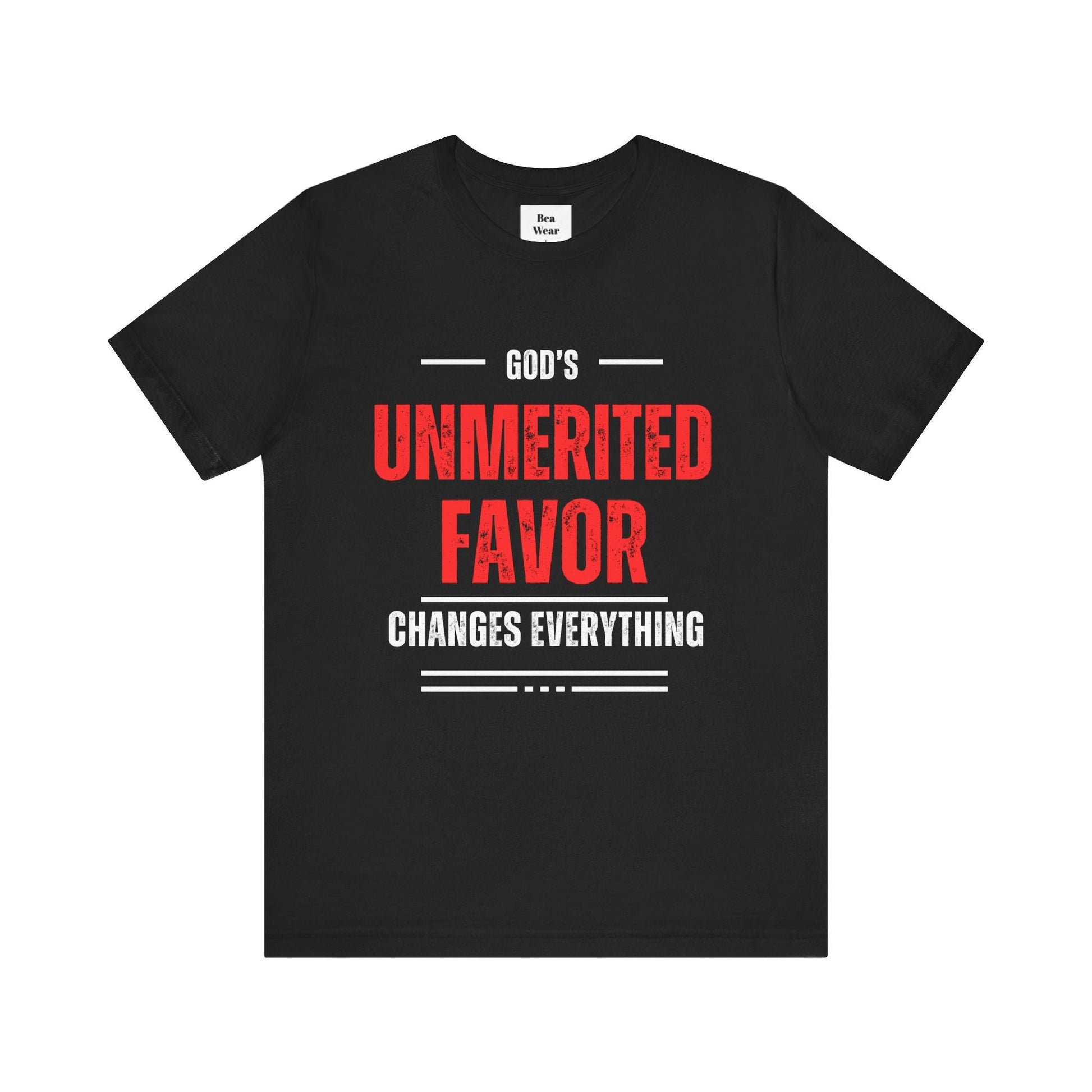 God's Unmerited Favor Unisex Jersey Short Sleeve Tee