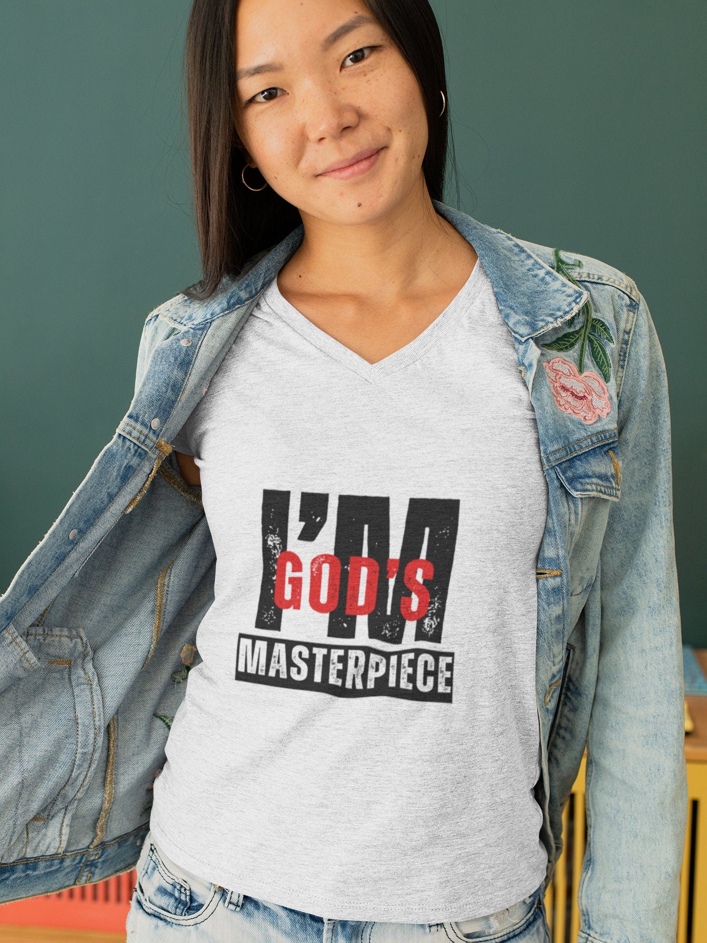 I'm God's Masterpiece Unisex Jersey Short Sleeve Tee