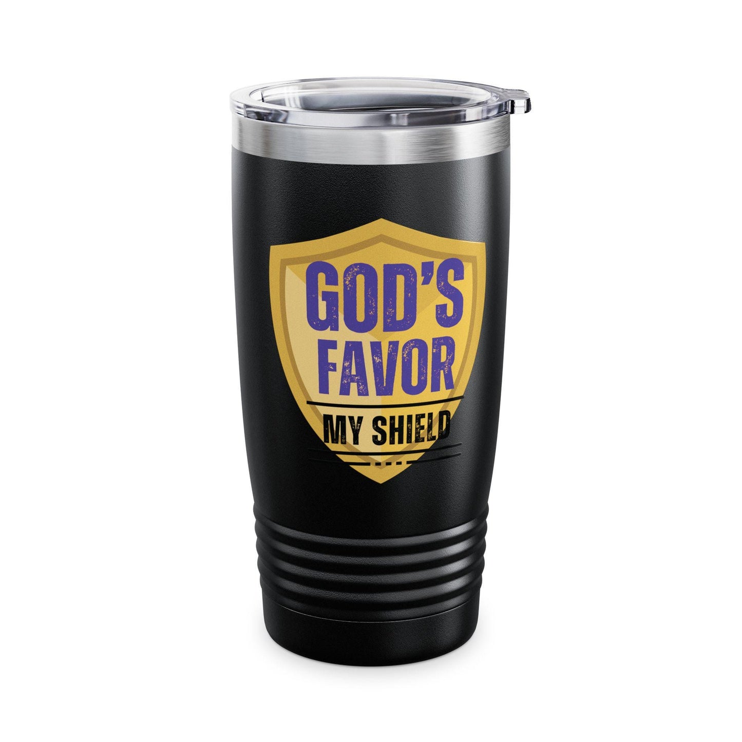 God's Favor, My Shield 20oz Tumbler