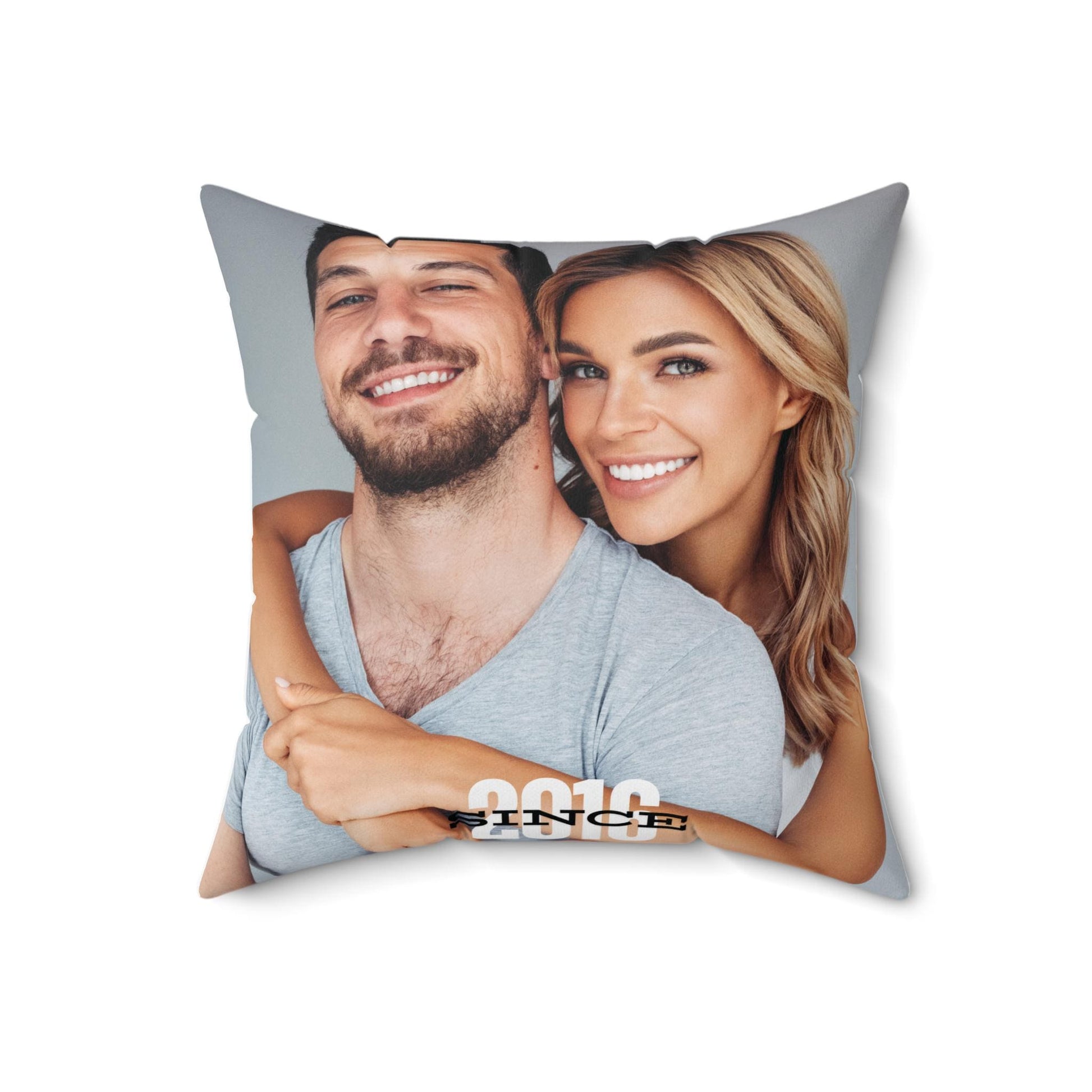 Personalized Anniversary Pillow