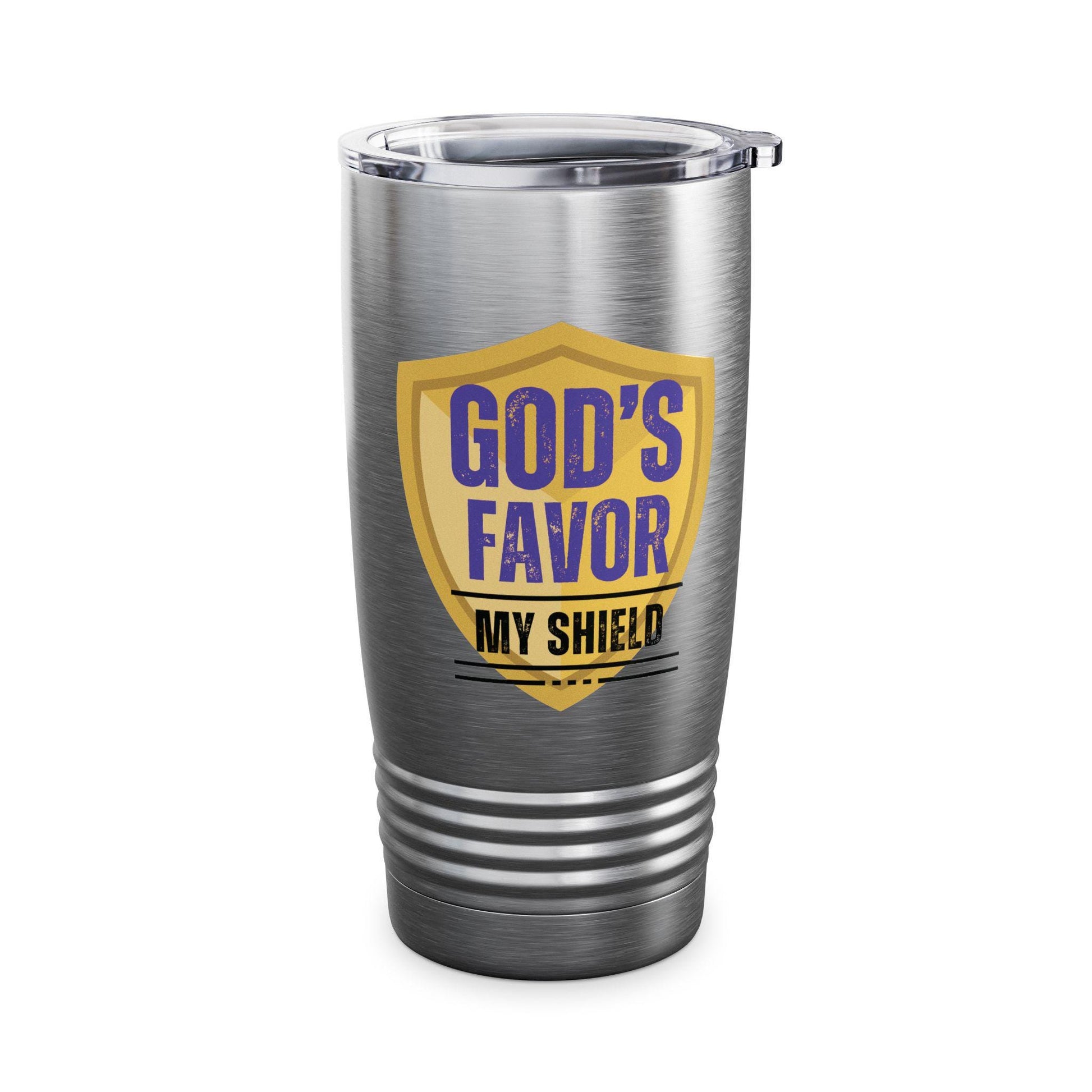 God's Favor, My Shield 20oz Tumbler