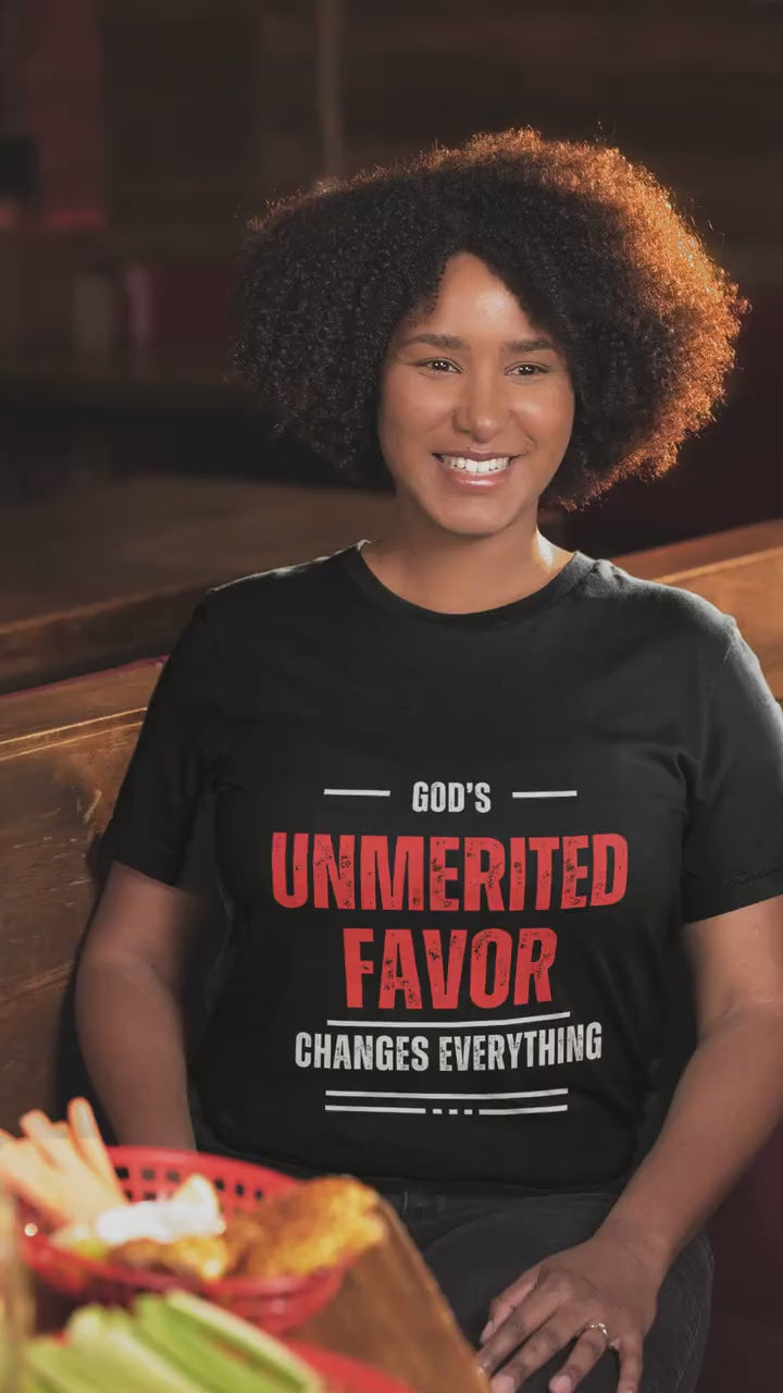 God's Unmerited Favor Unisex Jersey Short Sleeve Tee