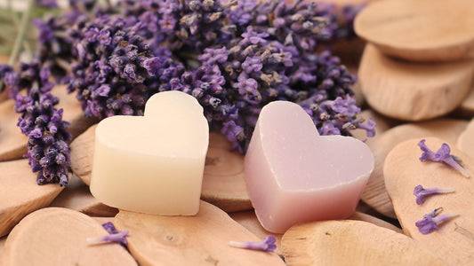 Decorative Heart-Shaped Soaps