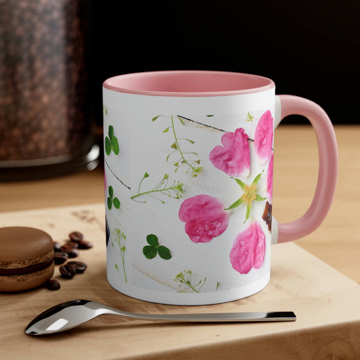 Essential Oil Flowers Coffee Mug, 11oz