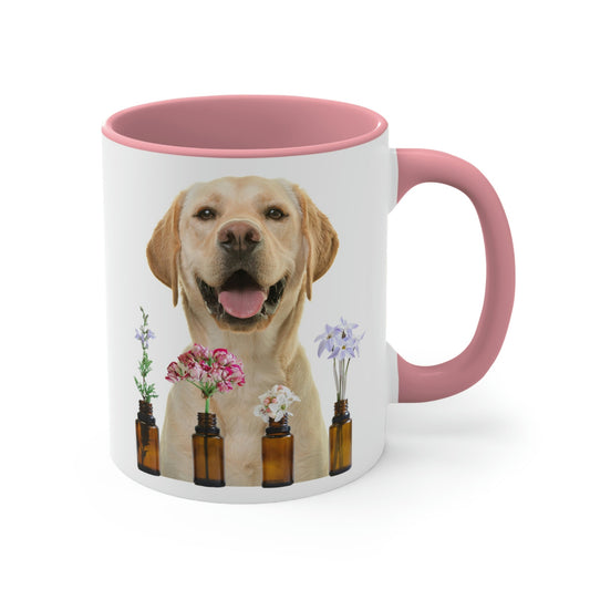 Essential Oil Dog 9 Accent Coffee Mug, 11oz