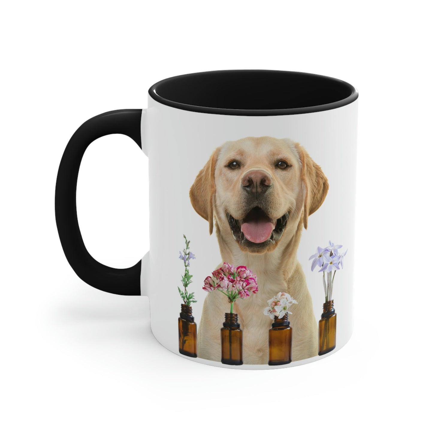 Essential Oil Dog 9 Accent Coffee Mug, 11oz