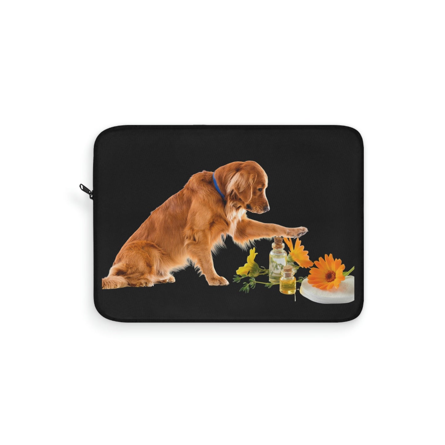 Essential Oil Dog Laptop Sleeve