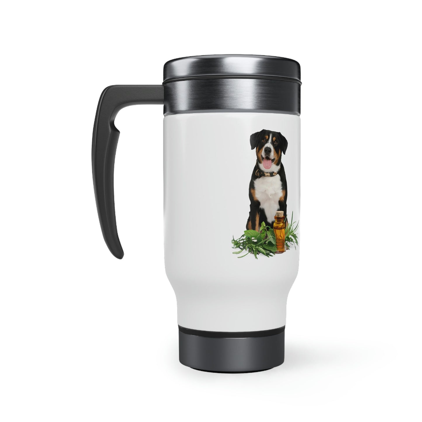 Sennenhund with Essential Oils Stainless Steel Travel Mug