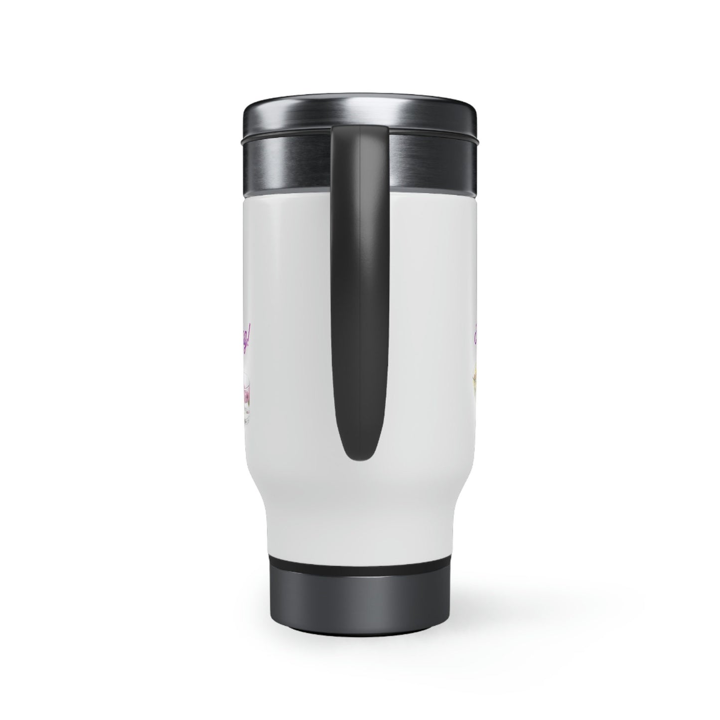 "Infusion Darling" Stainless Steel Travel Mug