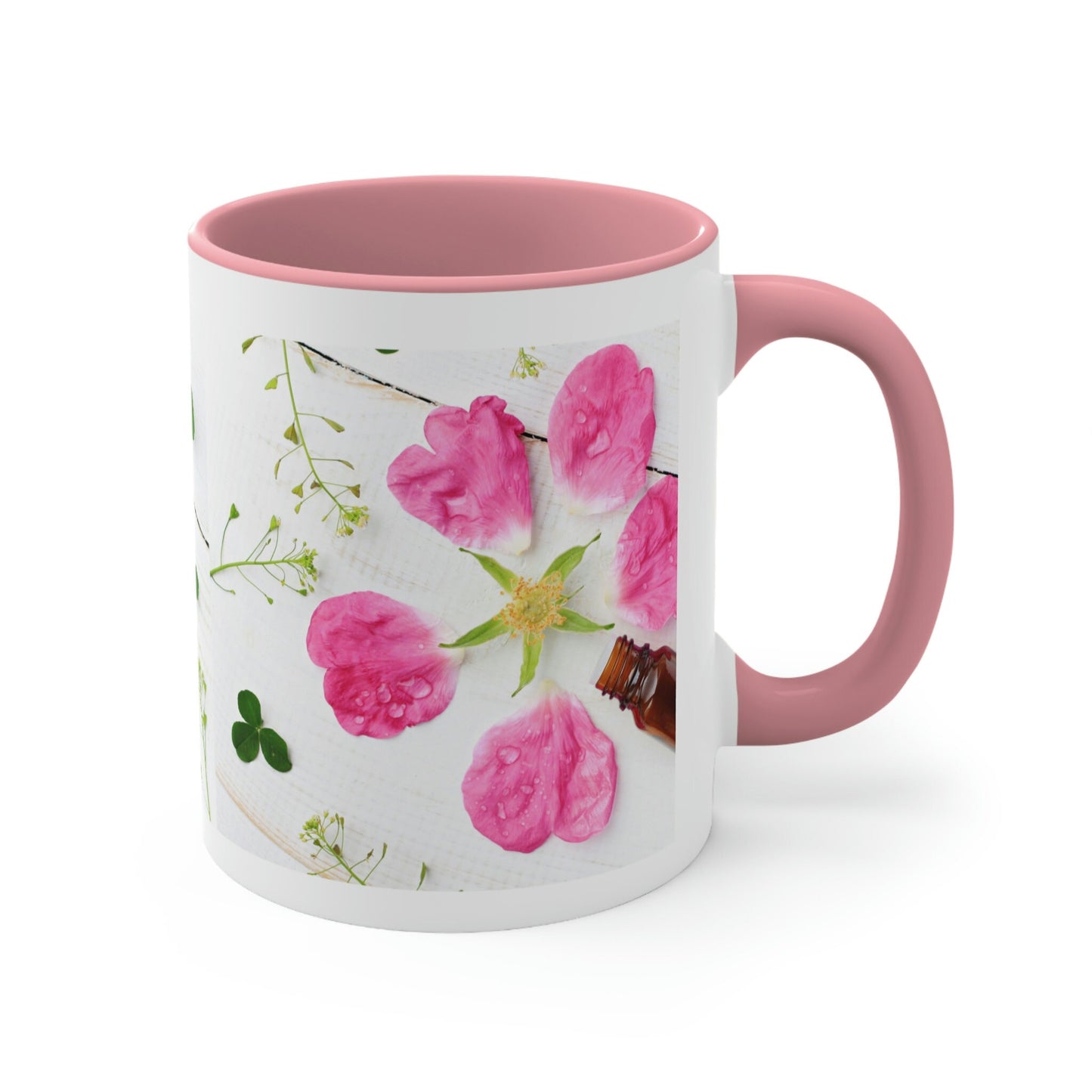 Essential Oil Flowers Coffee Mug, 11oz