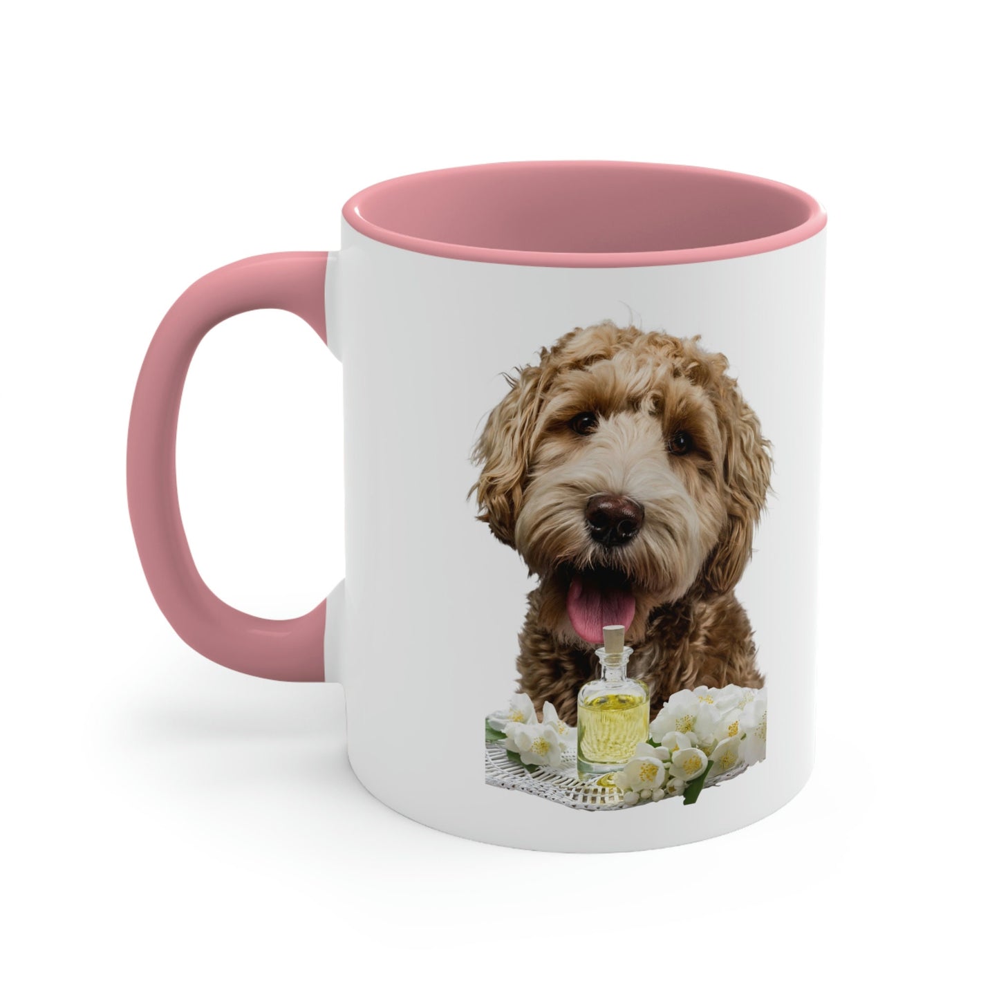 Essential Oil Dog 8 Accent Coffee Mug, 11oz