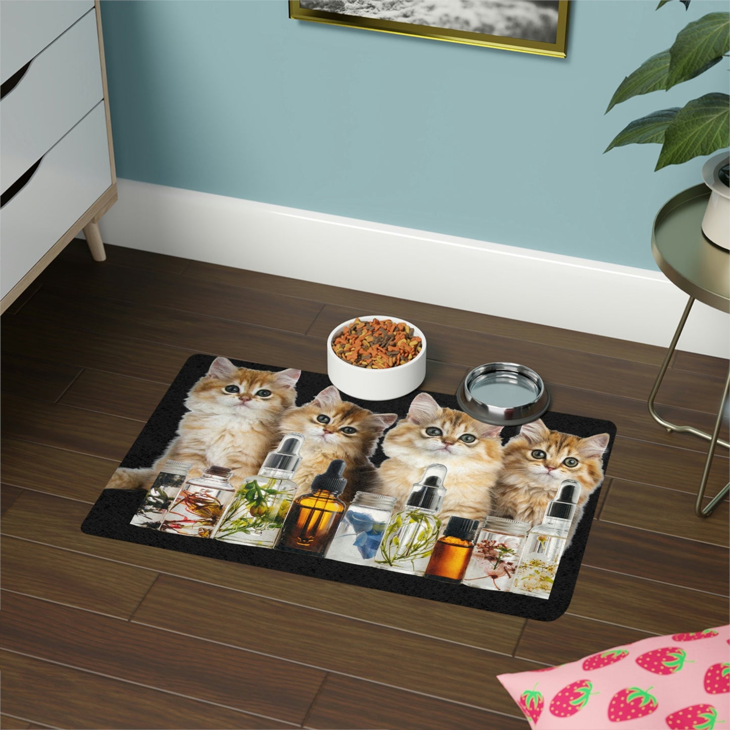 Essential Oil Cat Feeding Mat