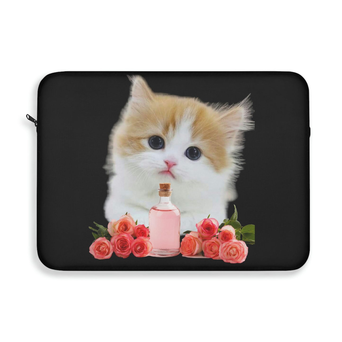 Essential Oil Cat Laptop Sleeve