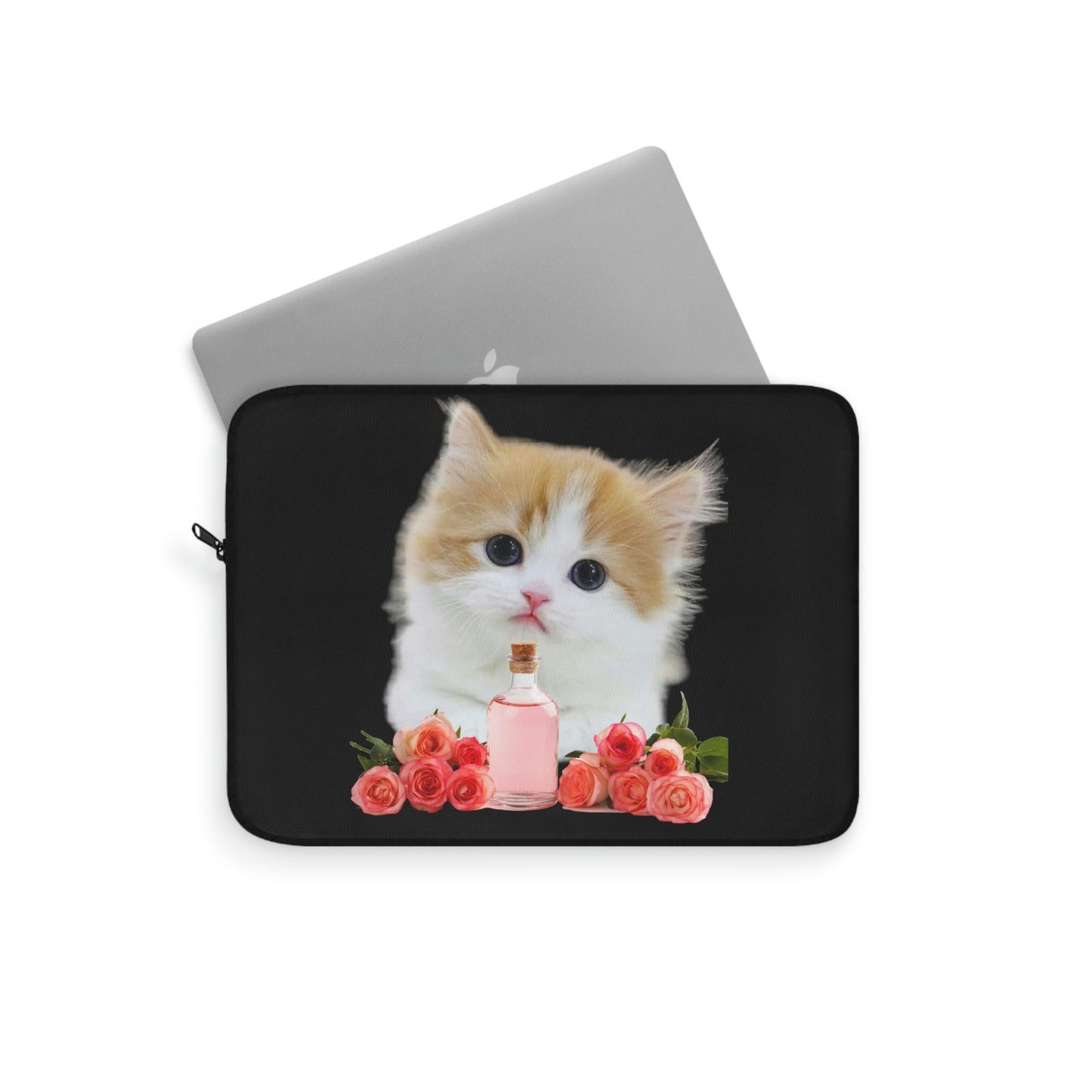 Essential Oil Cat Laptop Sleeve