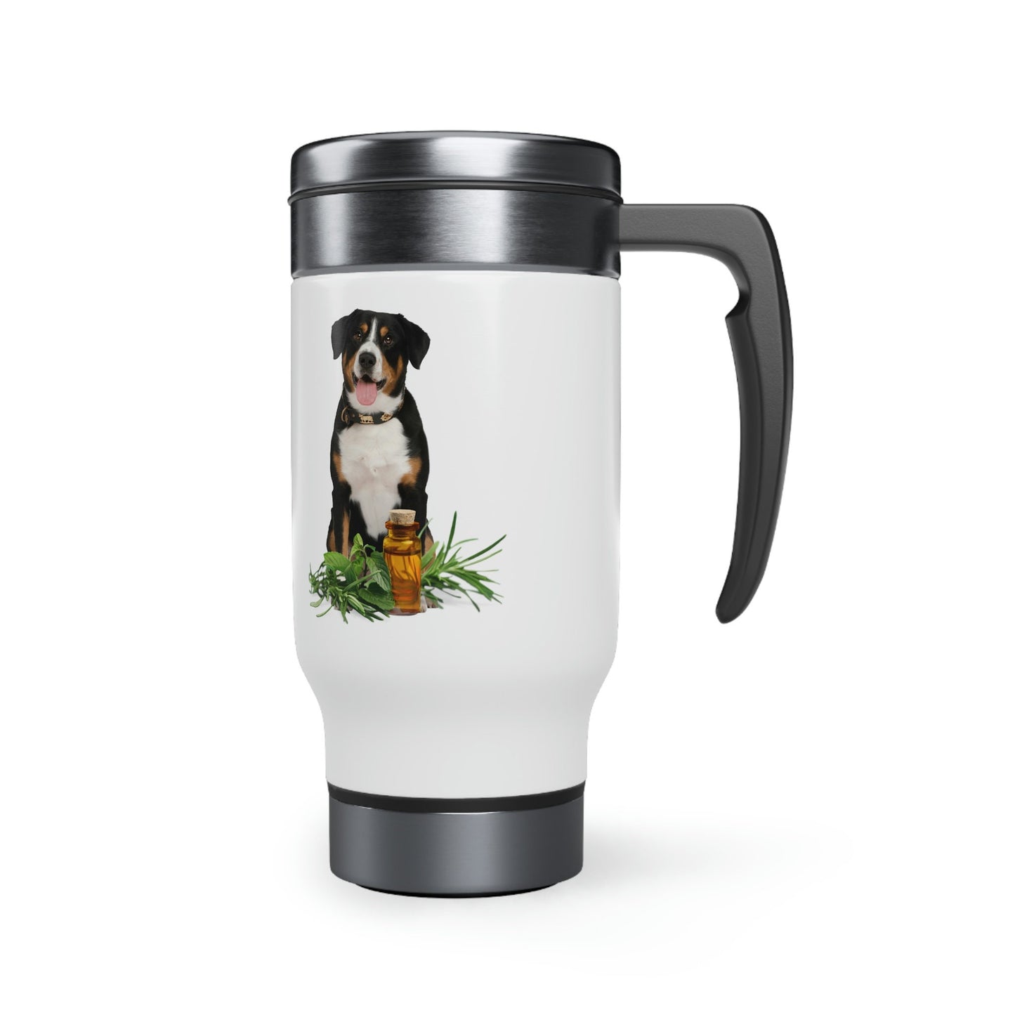 Sennenhund with Essential Oils Stainless Steel Travel Mug